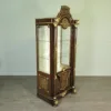 Vitrine Schrank Barockstil Nussbaum 0,82 m