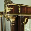 Vitrine Schrank Barockstil Nussbaum 0,82 m - immagine 17