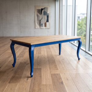 Esstisch Tisch Queen Anne Massivholz 2,00 m x 0,90 m