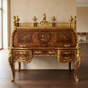 Schreibtisch Versailles Nussbaum 1,67 m
