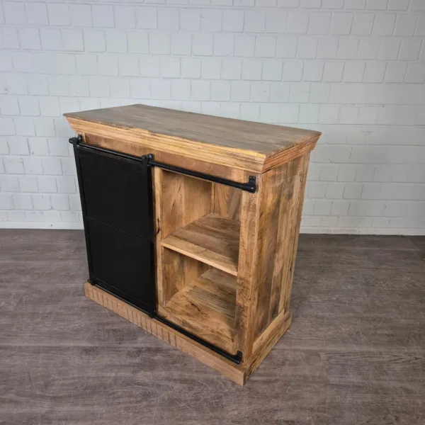 Sideboard Anrichte Mangoholz 1,00 m - immagine 6