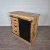 Sideboard Anrichte Mangoholz 1,00 m - immagine 3