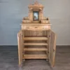 Vertiko mit Aufsatz Jugendstil 1910 Kiefer - immagine 11