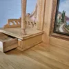 Vertiko mit Aufsatz Jugendstil 1910 Kiefer - immagine 15