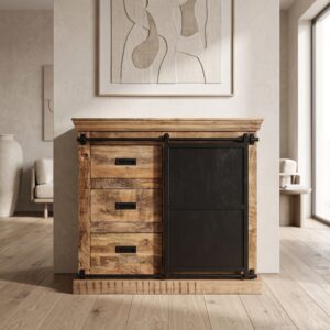 Sideboard Anrichte Mangoholz 1,00 m