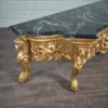Konsolentisch mit Wandspiegel 1,78 m Barockstil Marmor Gold - immagine 28