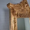 Konsolentisch mit Wandspiegel 1,78 m Barockstil Marmor Gold - immagine 19