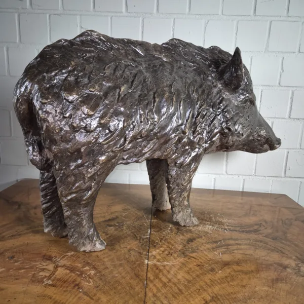 Wildschwein Bronze 0,87 m - immagine 7