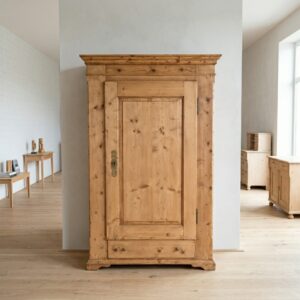 Kleiderschrank Schrank Biedermeier 1850 Kiefer