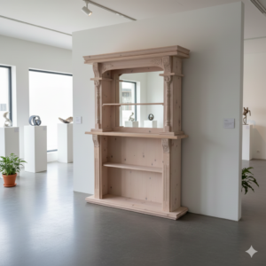 Empire Bar Rückwandbuffet Kiefer 1,54 m