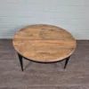Couchtisch Beistelltische Mangoholz 0,89 m / 0,70 m / 0,42 m - immagine 6