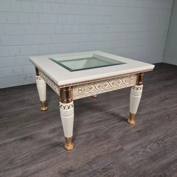 Couchtisch Wohnzimmertisch Versace 0,76 m x 0,76 m - immagine 3