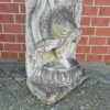 Indische Göttin 1,62 m Steinfigur Granit - immagine 5