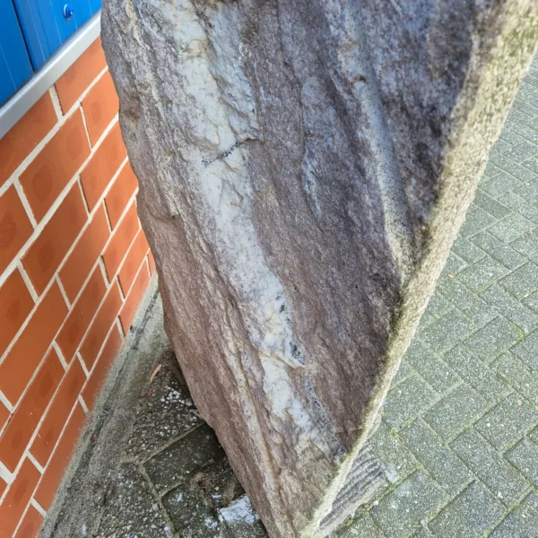 Indische Göttin 1,62 m Steinfigur Granit - immagine 13