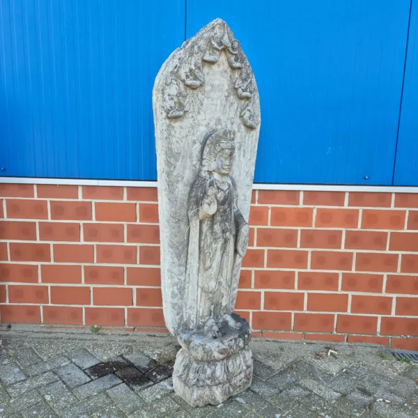 Indischer Gott Kubera 1,70 m Stein
