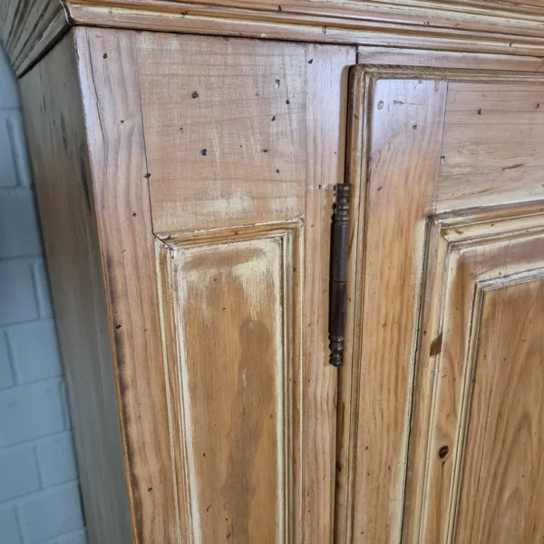 Bauernschrank Kleiderschrank Schrank Massivholz 1,80 m - immagine 5