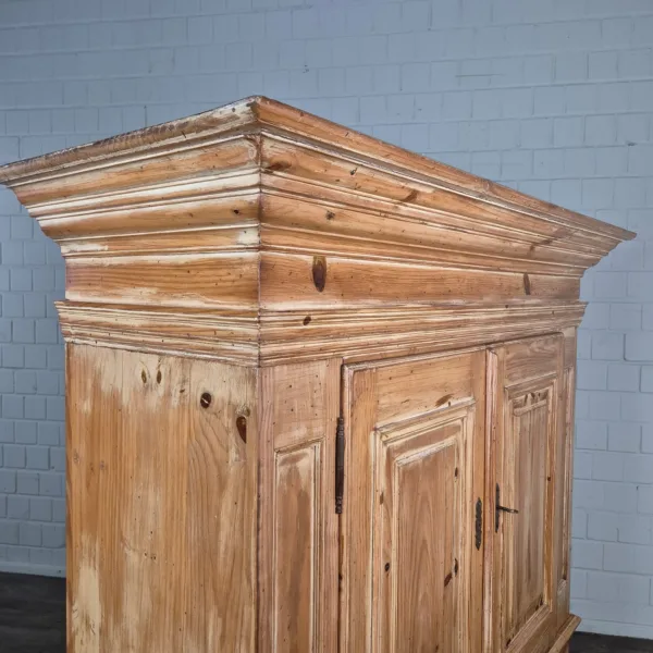 Bauernschrank Kleiderschrank Schrank Massivholz 1,80 m - immagine 3