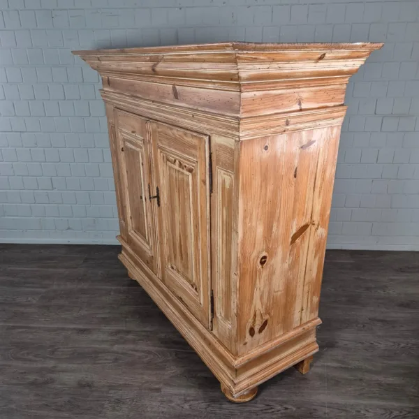 Bauernschrank Kleiderschrank Schrank Massivholz 1,80 m - immagine 9