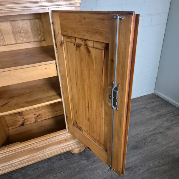 Bauernschrank Kleiderschrank Schrank Massivholz 1,80 m - immagine 16