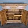 Bauernschrank Kleiderschrank Schrank Massivholz 1,80 m - immagine 14