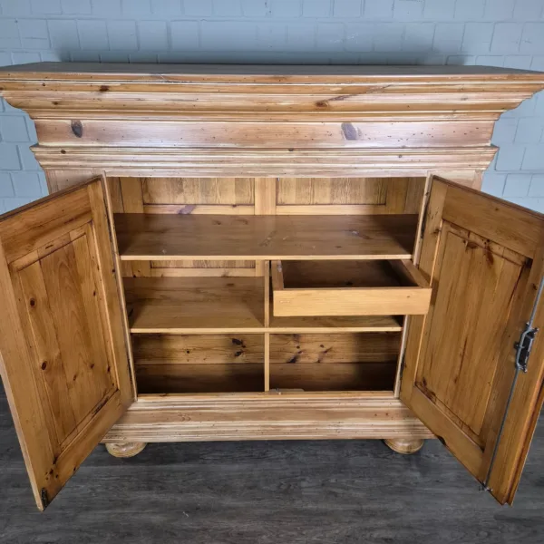 Bauernschrank Kleiderschrank Schrank Massivholz 1,80 m - immagine 14