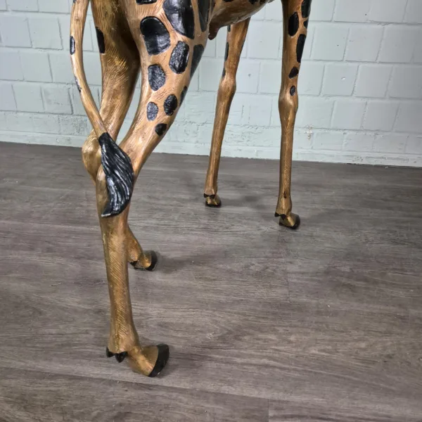 Deko-Figur Skulptur Giraffe 1,40 m - immagine 8