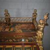 Schreibtisch Louis XV Stil Nussbaum Bronze 1,70 m - immagine 10