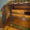 Schreibtisch Louis XV Stil Nussbaum Bronze 1,70 m - immagine 21