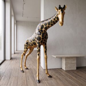 Deko-Figur Skulptur Giraffe 1,10 m