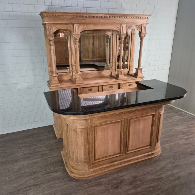 Englische Bar Theke Tresen Teakholz 2,08 m - immagine 3