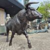 Skulptur Dekoration Stier Bronze 1,55 m - immagine 2
