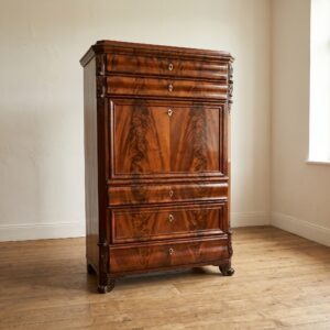 Sekretär Biedermeier 1850 Mahagoni