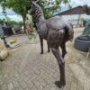 Skulptur Deko-Figur Hirsch Bronze 2,80 m - immagine 17