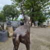 Skulptur Deko-Figur Hirsch Bronze 2,80 m - immagine 15