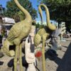 Wasserspeier Skulptur Kranich 2,30 m / 2,75 m - immagine 5