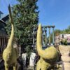 Wasserspeier Skulptur Kranich 2,30 m / 2,75 m - immagine 8