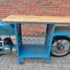 Scooter Minibar Weinregal Metall 2,25 m - immagine 4
