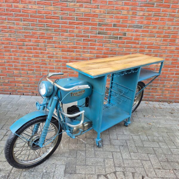 Scooter Minibar Weinregal Metall 2,25 m - immagine 2