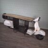 Scooter Minibar Weinregal Metall 2,45 m