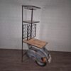 Scooter Minibar Weinregal Metall 0,90 m