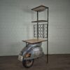 Scooter Minibar Weinregal Metall 0,90 m - immagine 2