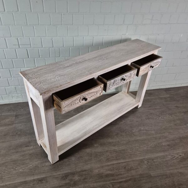 Wandtisch Sideboard Mangoholz 1,50 m - immagine 6