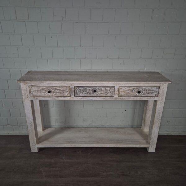 Wandtisch Sideboard Mangoholz 1,50 m - immagine 2