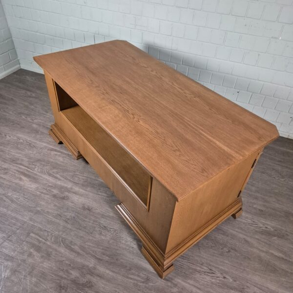 Schreibtisch Doppelschreibtisch Art-Deco 1930 Eiche - immagine 14