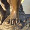 Skulptur Deko-Figur Der Denker Bronze 1,80 m - immagine 11