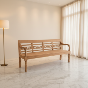 Holzbank Gartenbank Bank Teakholz 1,90 m