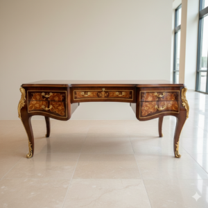 Schreibtisch Barockstil Nussbaum 1,80 m x 0,90 m