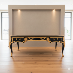 Schreibtisch Louis XV-Stil Massivholz 2,25 m x 1,10 m