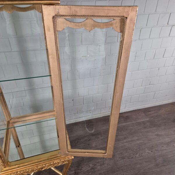 Vitrine Schrank Barockstil Gold 0,48 m - immagine 11