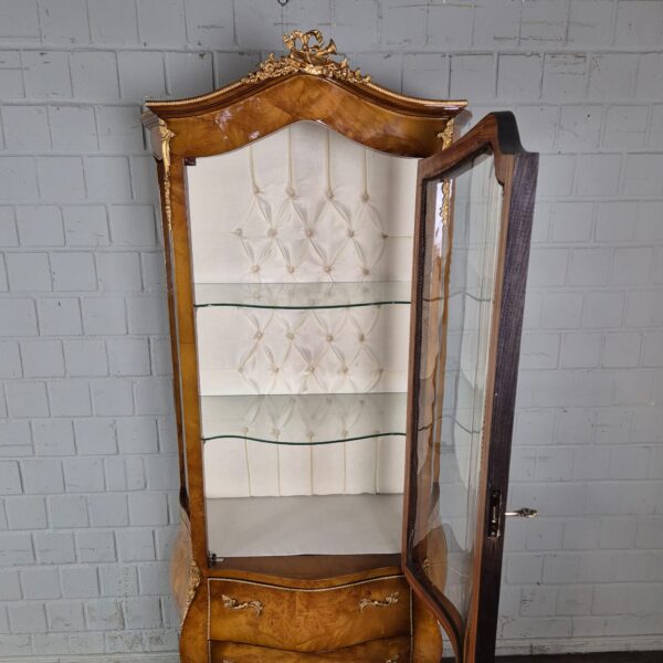 Vitrine Barockstil Nussbaum 0,84 m - immagine 14